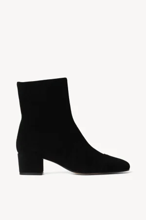 STAUD Boots | The Boot Shop<AIMEE SHORT BOOT  BLACK SUEDE