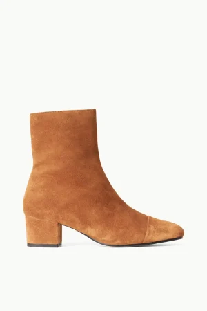 STAUD Boots | The Boot Shop<AIMEE SHORT BOOT  TAN SUEDE