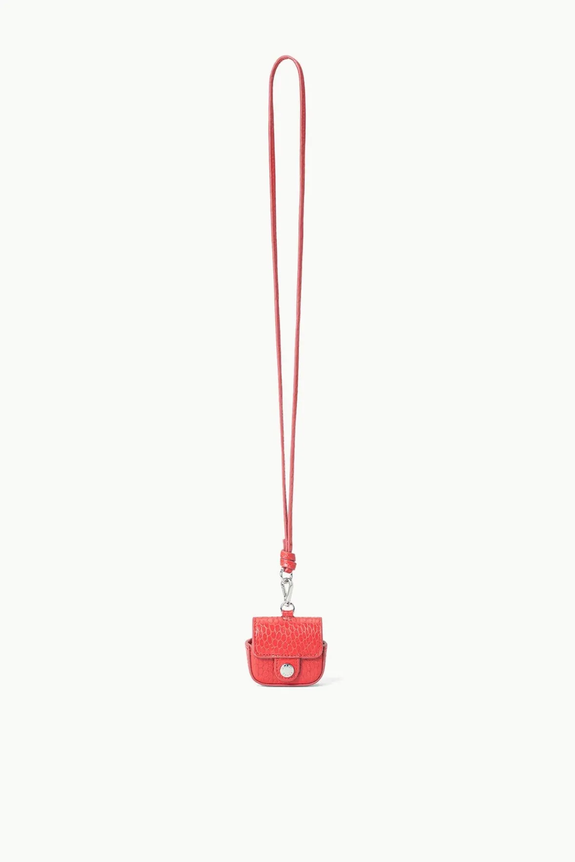 STAUD Small Leather Goods | Necklaces<AIRPOD PRO CASE RED ROSE