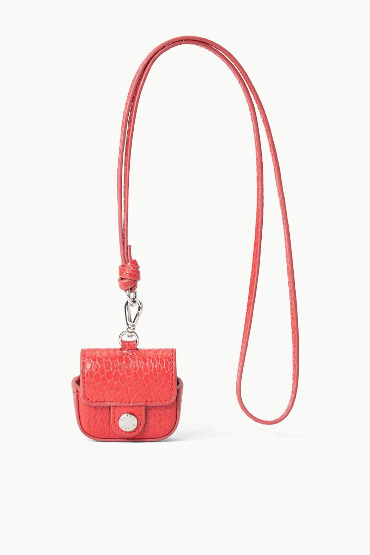 STAUD Small Leather Goods | Necklaces<AIRPOD PRO CASE RED ROSE
