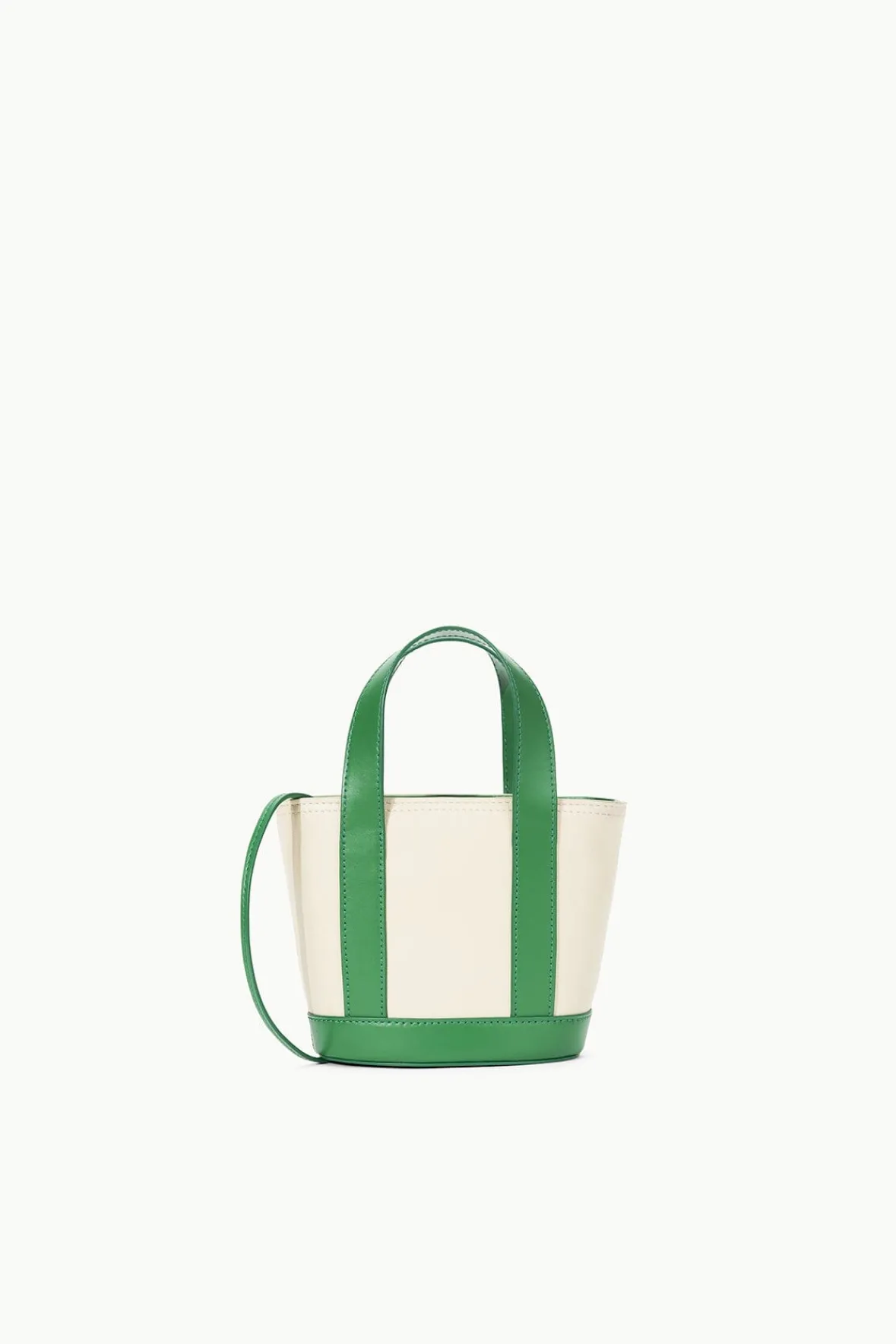 STAUD Allora | Totes<ALLORA MICRO TOTE CREAM LEAF