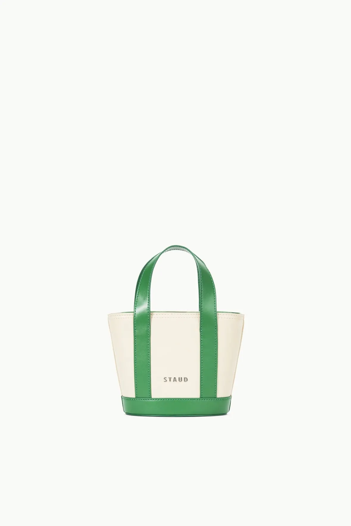 STAUD Allora | Totes<ALLORA MICRO TOTE CREAM LEAF