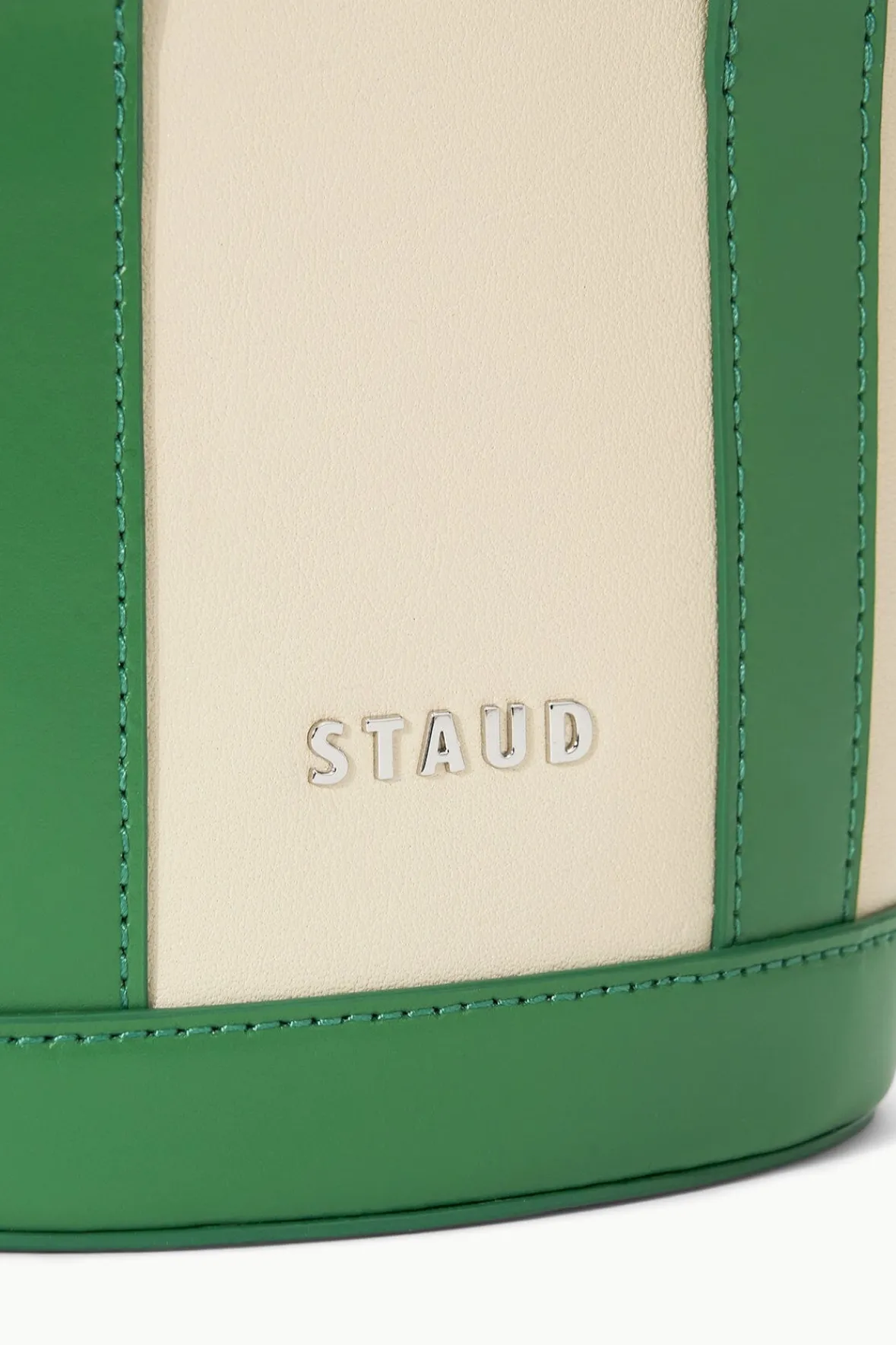 STAUD Allora | Totes<ALLORA MICRO TOTE CREAM LEAF