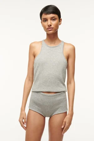 STAUD Pants & Shorts<AURI SHORT HEATHER GREY