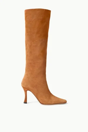 STAUD Boots | The Boot Shop<CAMI BOOT  TAN SUEDE