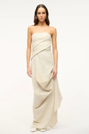 STAUD The Evening Edit | Dresses<CARAVAGGIO DRESS  