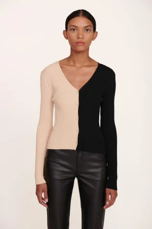 STAUD Best Sellers | Knits<CARGO SWEATER BUFF BLACK