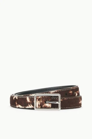 STAUD Belts | STAUD + Wrangler<CLASSIC WAIST BELT BROWN & TAN HAIRCALF