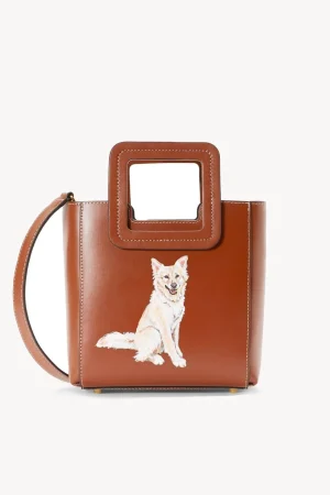 STAUD Custom Handbags | Pet Handbags<CUSTOM MINI SHIRLEY LEATHER BAG  