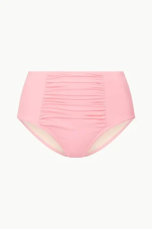 STAUD Bikinis<DECLAN HIGH RISE BIKINI BOTTOM PEARL PINK