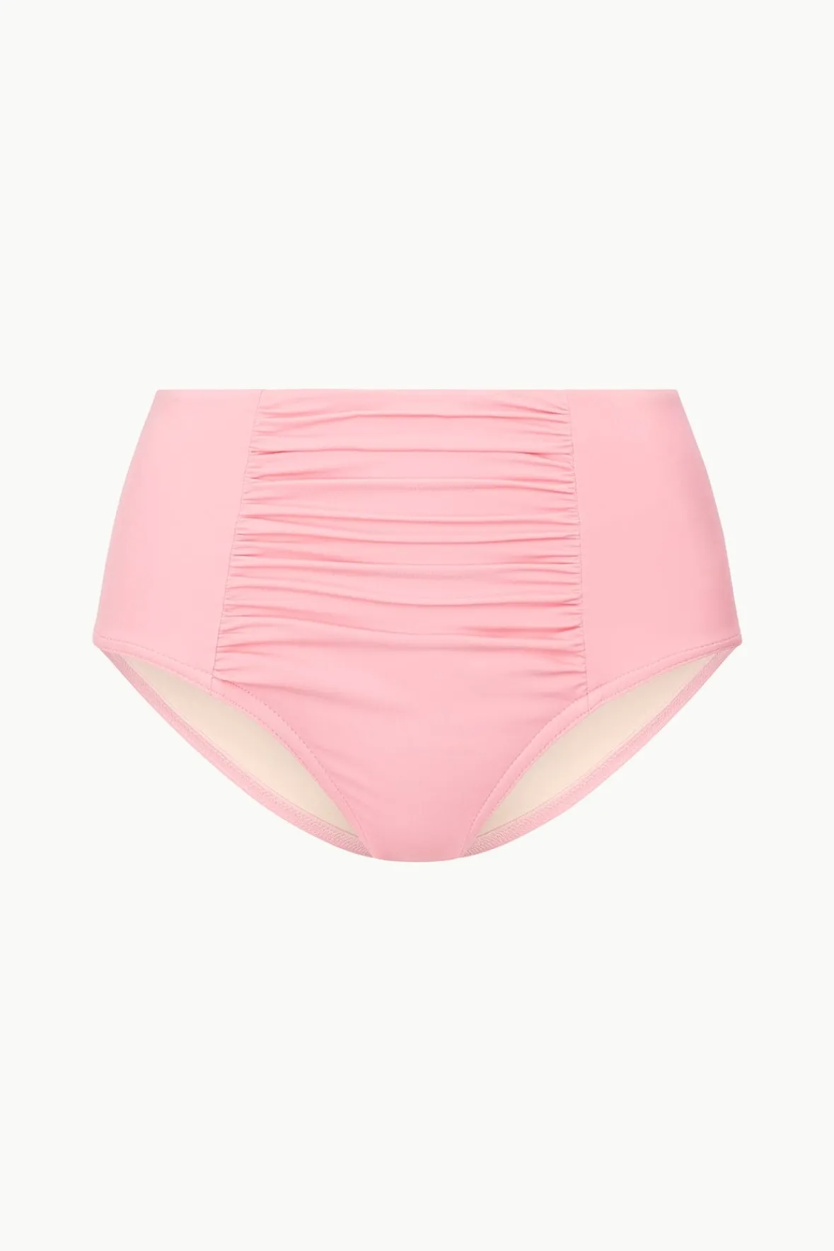 STAUD Bikinis<DECLAN HIGH RISE BIKINI BOTTOM PEARL PINK