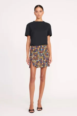 STAUD Skirts<EMERIE SKIRT DANCE FLOOR