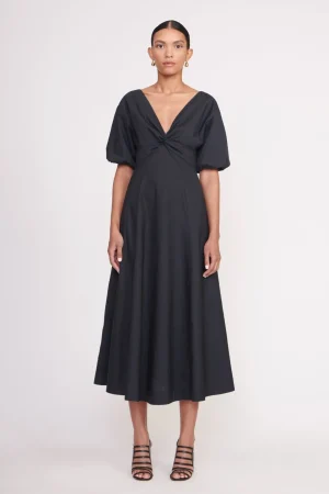 STAUD Poplin Shop<FINLEY DRESS  