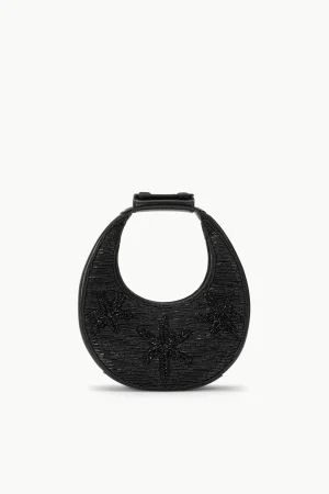 STAUD Crossbody | Moon<GOODNIGHT MOON BAG BLACK STARFISH