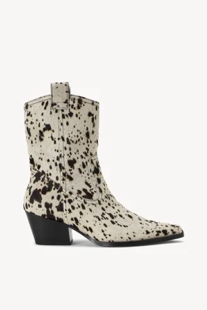 STAUD The Boot Shop | Boots<JUNE BOOT  BLACK WHITE HAIRCALF