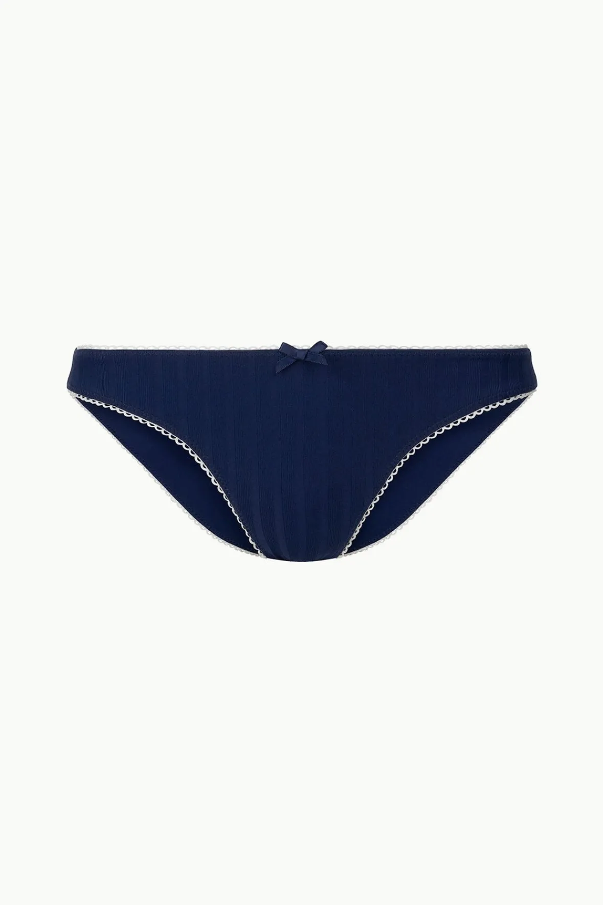 STAUD Bikinis<KIT BIKINI BOTTOM NAVY WHITE