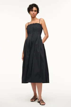 STAUD Poplin Shop | Dresses<MIDI BELLA DRESS