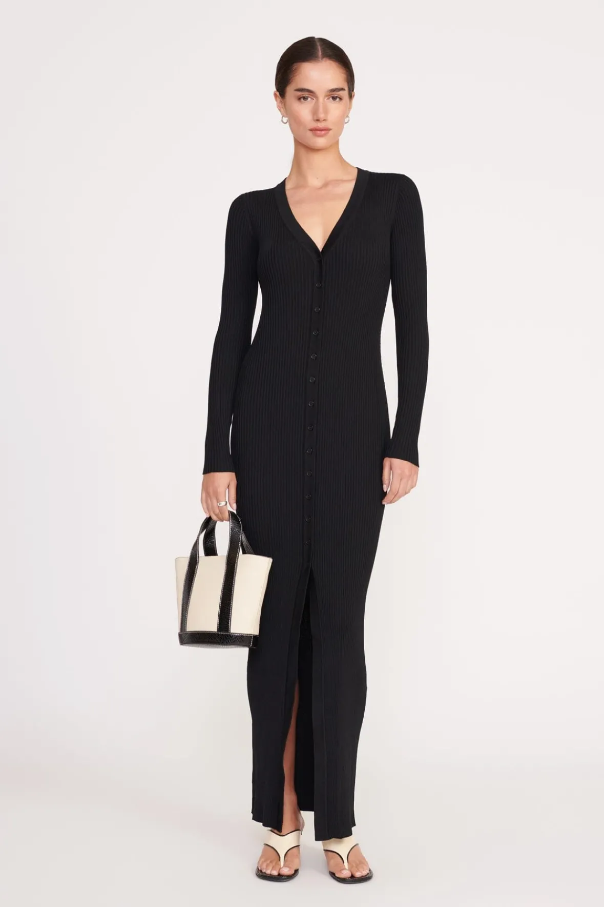 STAUD Allora | Totes<MINI ALLORA TOTE CREAM