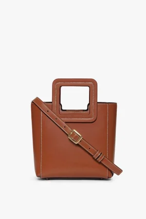 STAUD Crossbody | Totes<MINI SHIRLEY LEATHER BAG  