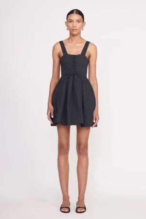 STAUD Poplin Shop<MINI SUTTON DRESS  
