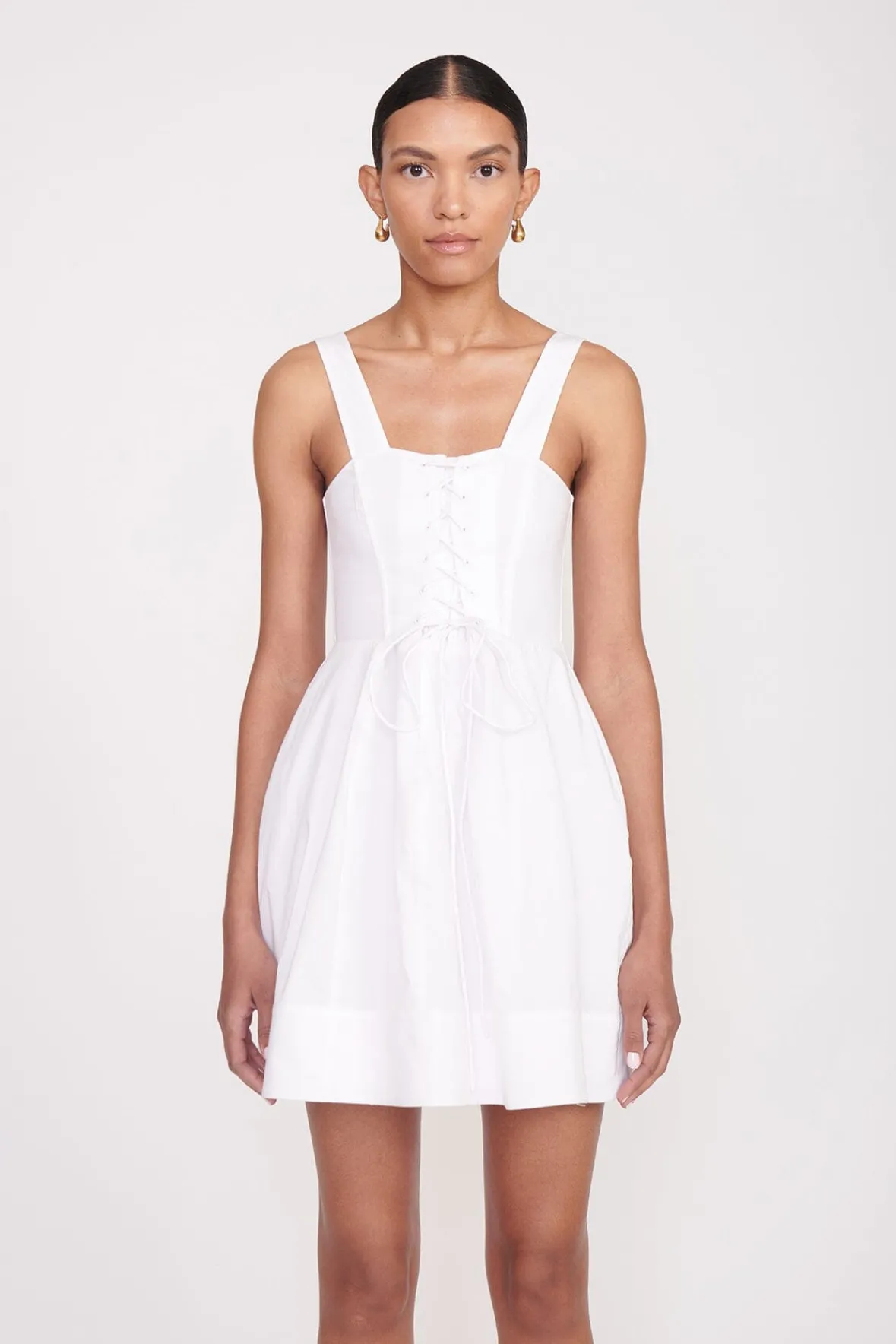 STAUD Poplin Shop<MINI SUTTON DRESS