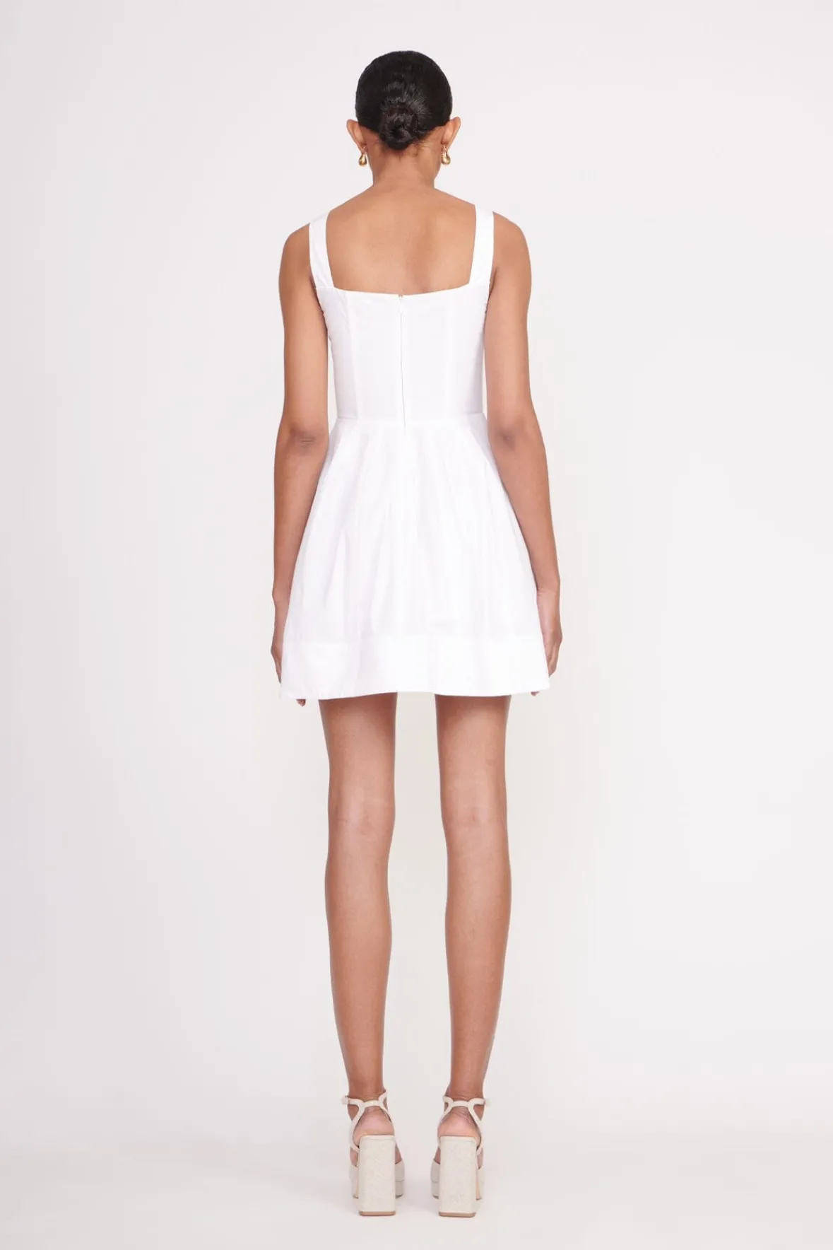 STAUD Poplin Shop<MINI SUTTON DRESS