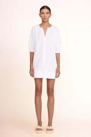 STAUD Poplin Shop | Dresses<MINI VINCENT DRESS  