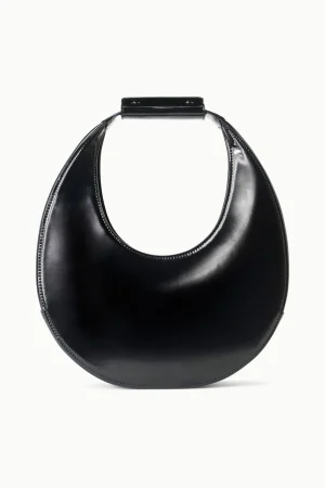 STAUD Moon<MOON BAG   POLISHED