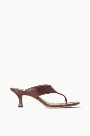STAUD Heels<NATALIA THONG SANDAL  