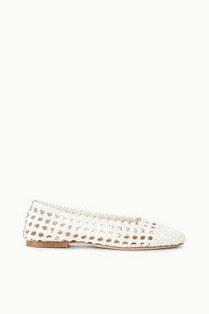 STAUD Mules & Flats<NELL CROCHET BALLERINA  