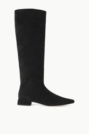 STAUD The Boot Shop<OLGA BOOT  BLACK SUEDE