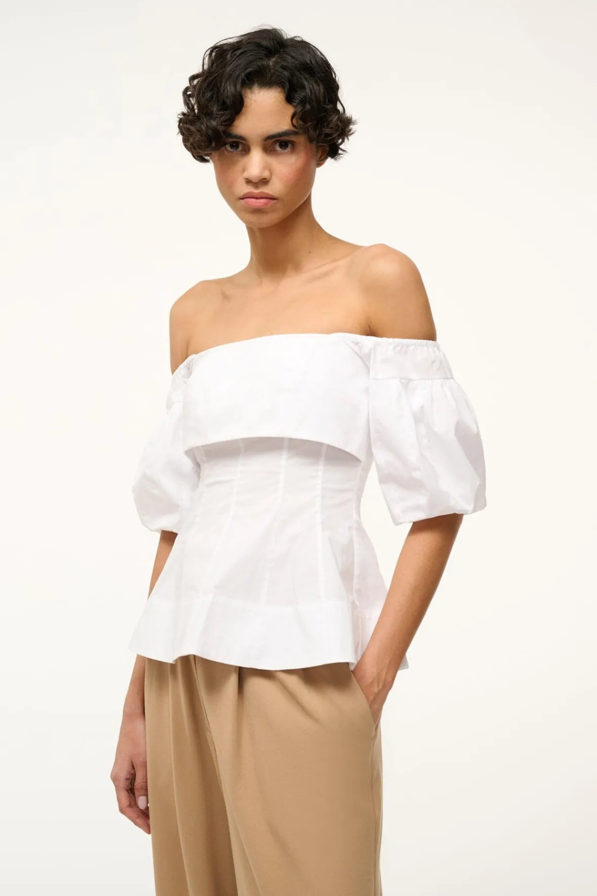 STAUD Poplin Shop | Tops<PALERMO TOP