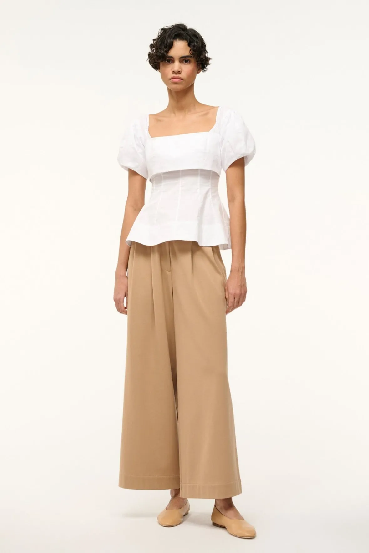 STAUD Poplin Shop | Tops<PALERMO TOP