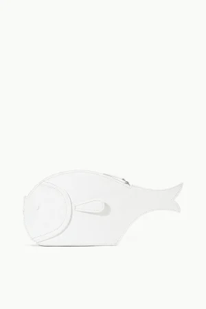 STAUD Clutches<PESCE LEATHER CLUTCH  
