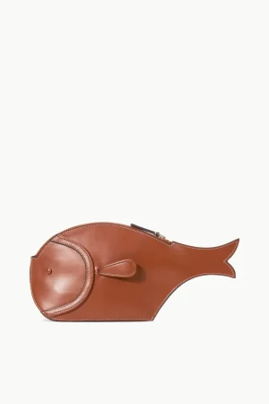 STAUD Clutches<PESCE LEATHER CLUTCH  