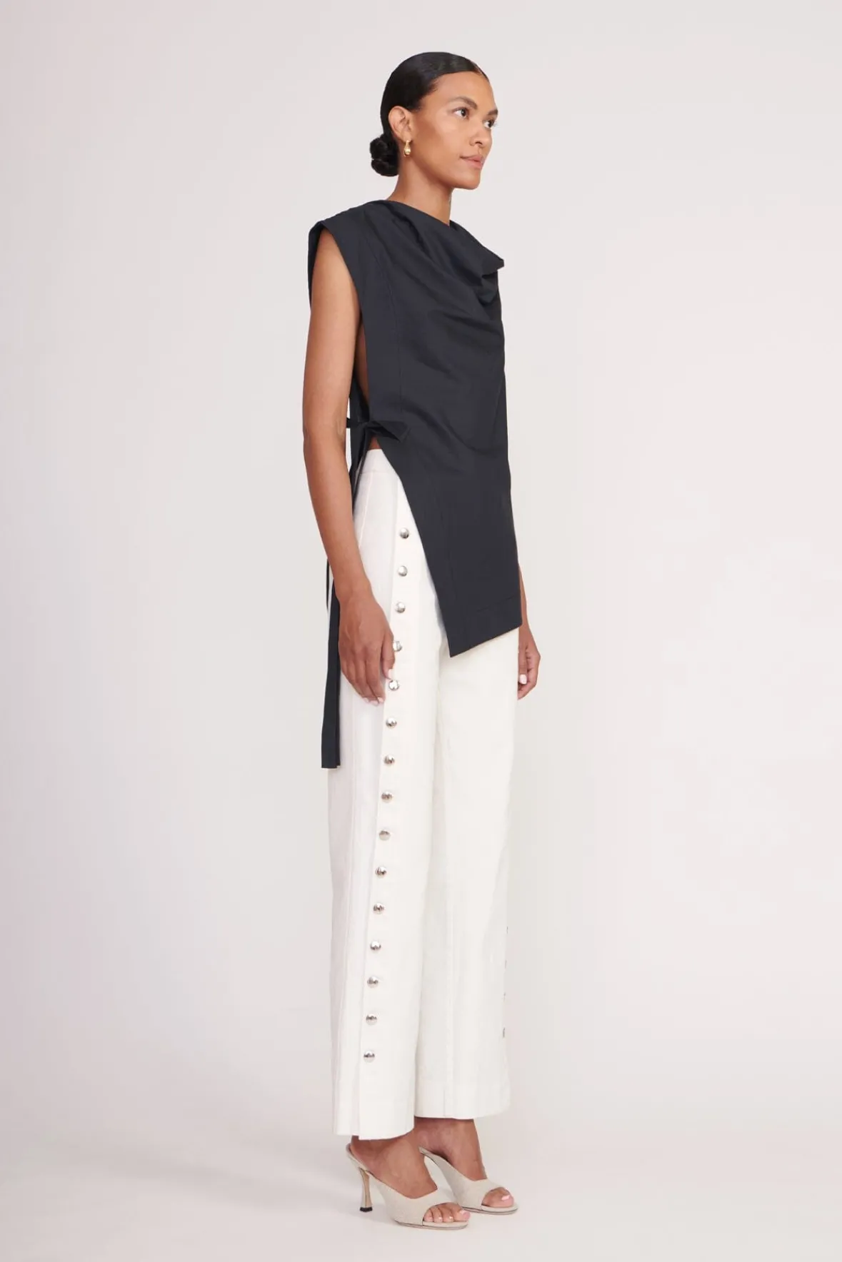 STAUD Poplin Shop<SAWYER TOP