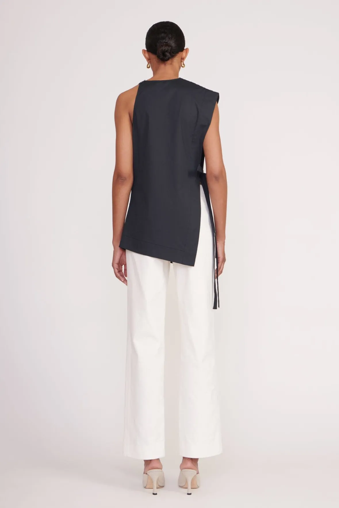 STAUD Poplin Shop<SAWYER TOP