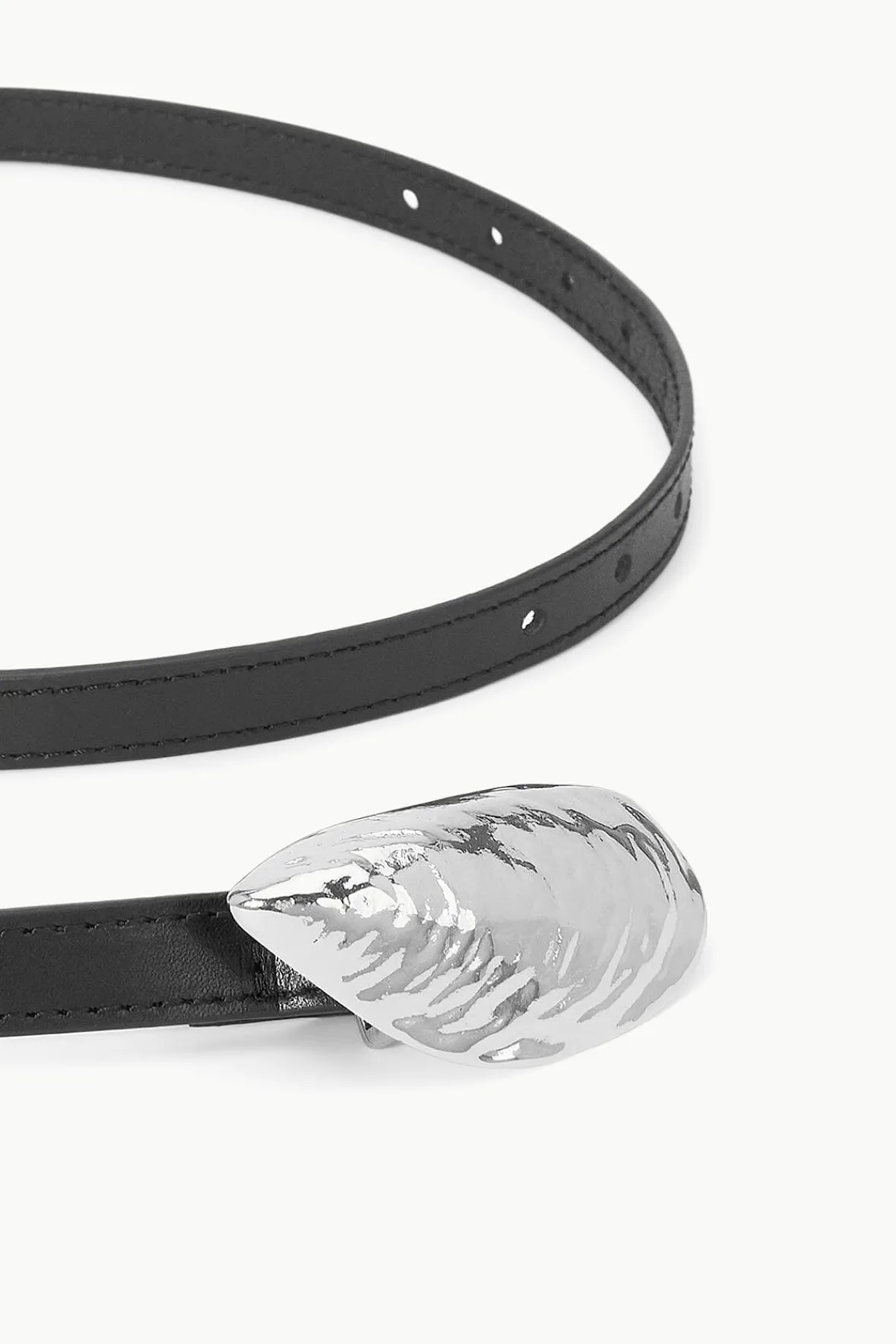 STAUD Belts<SHELL BUCKLE BELT