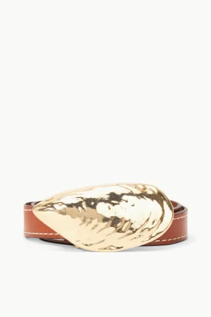 STAUD Belts<SHELL BUCKLE BELT  