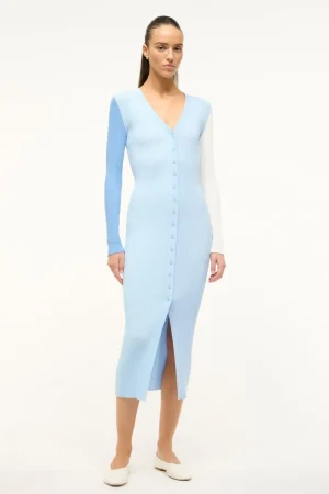 STAUD Dresses<SHOKO SWEATER  PERIWINKLE MULTI