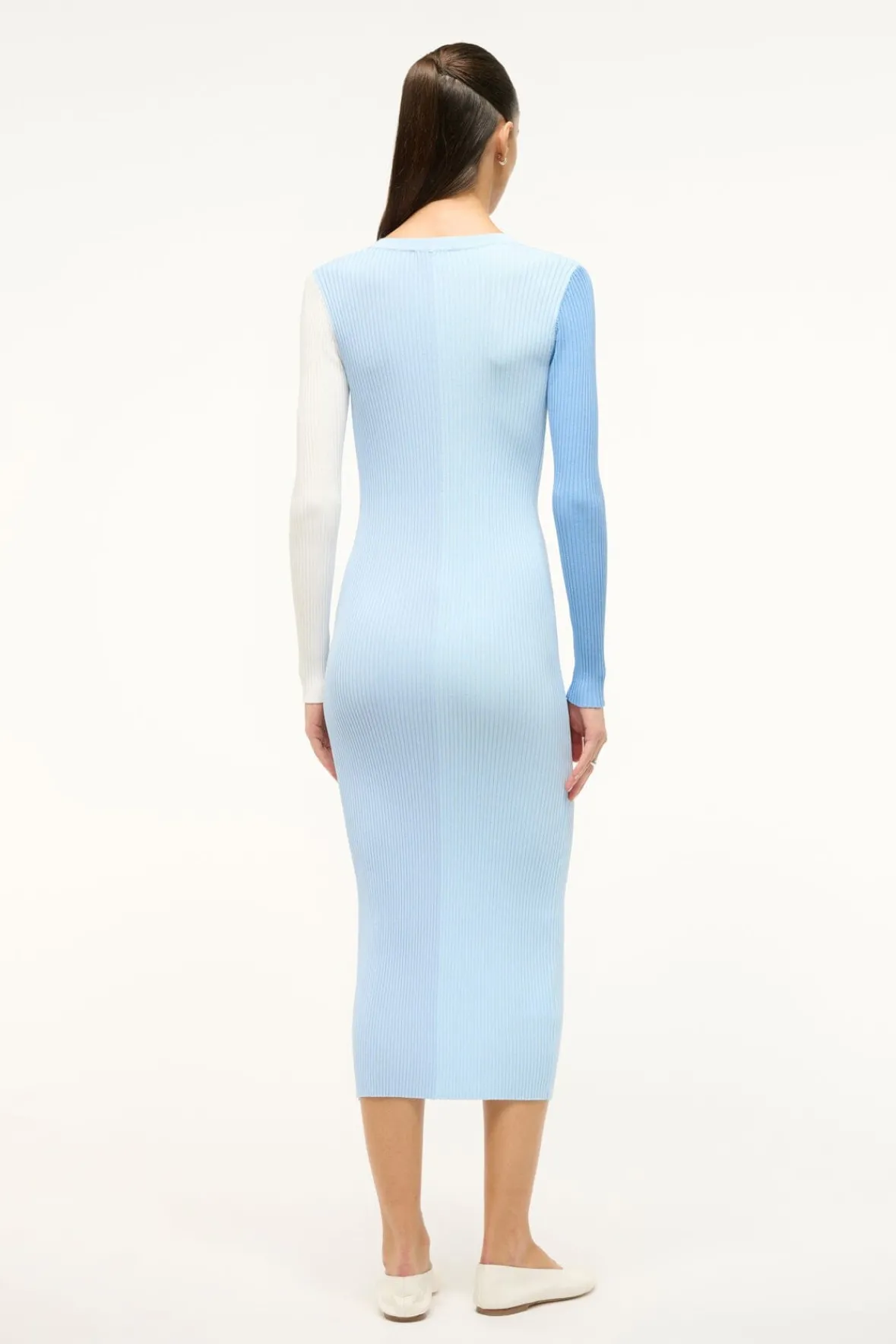 STAUD Dresses<SHOKO SWEATER PERIWINKLE MULTI