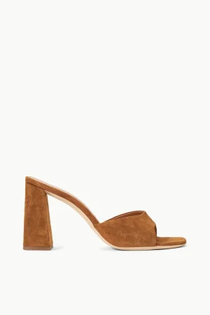 STAUD Heels | The Evening Edit<SLOANE HEEL   SUEDE