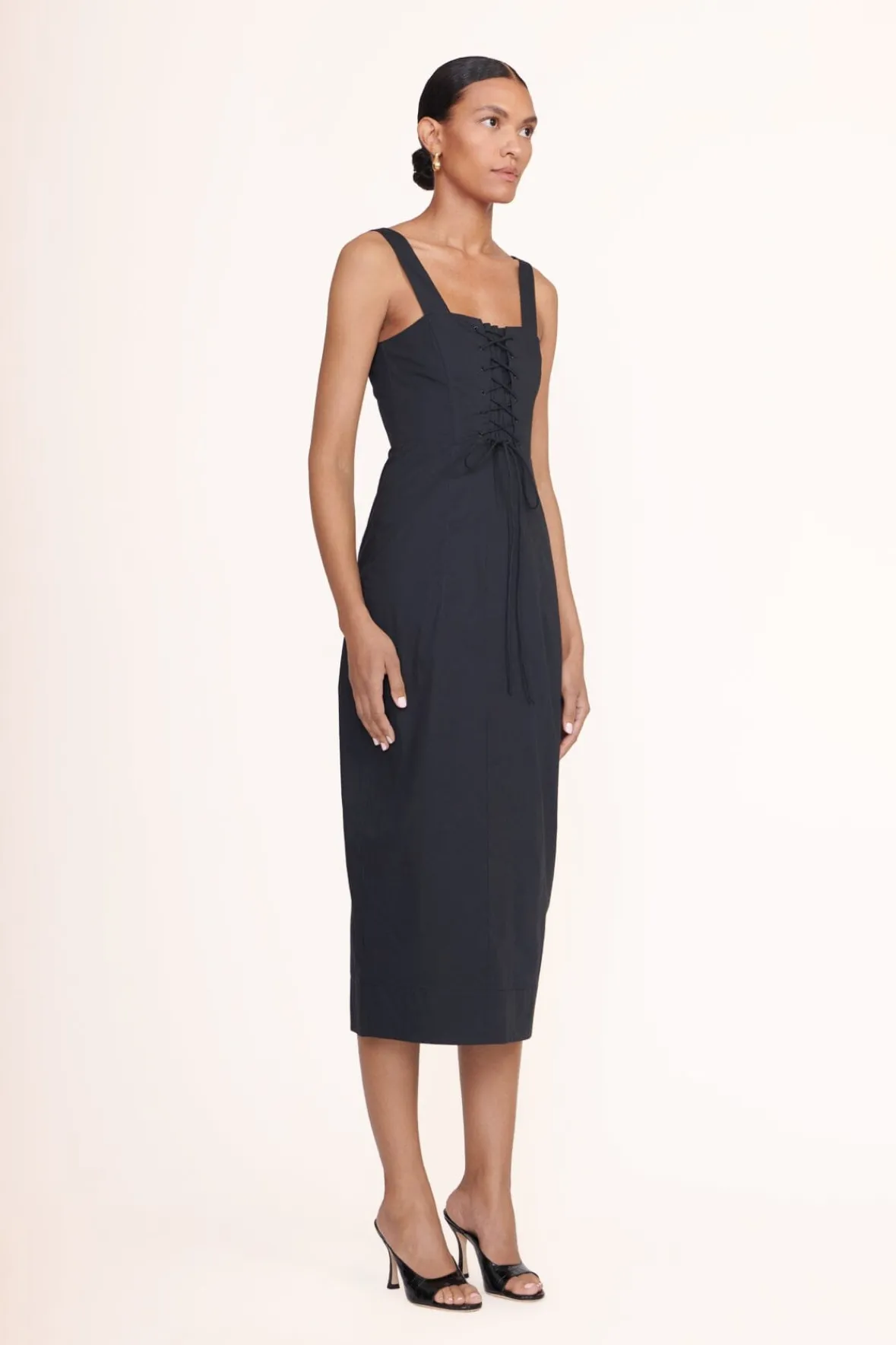 STAUD Poplin Shop<SUTTON DRESS