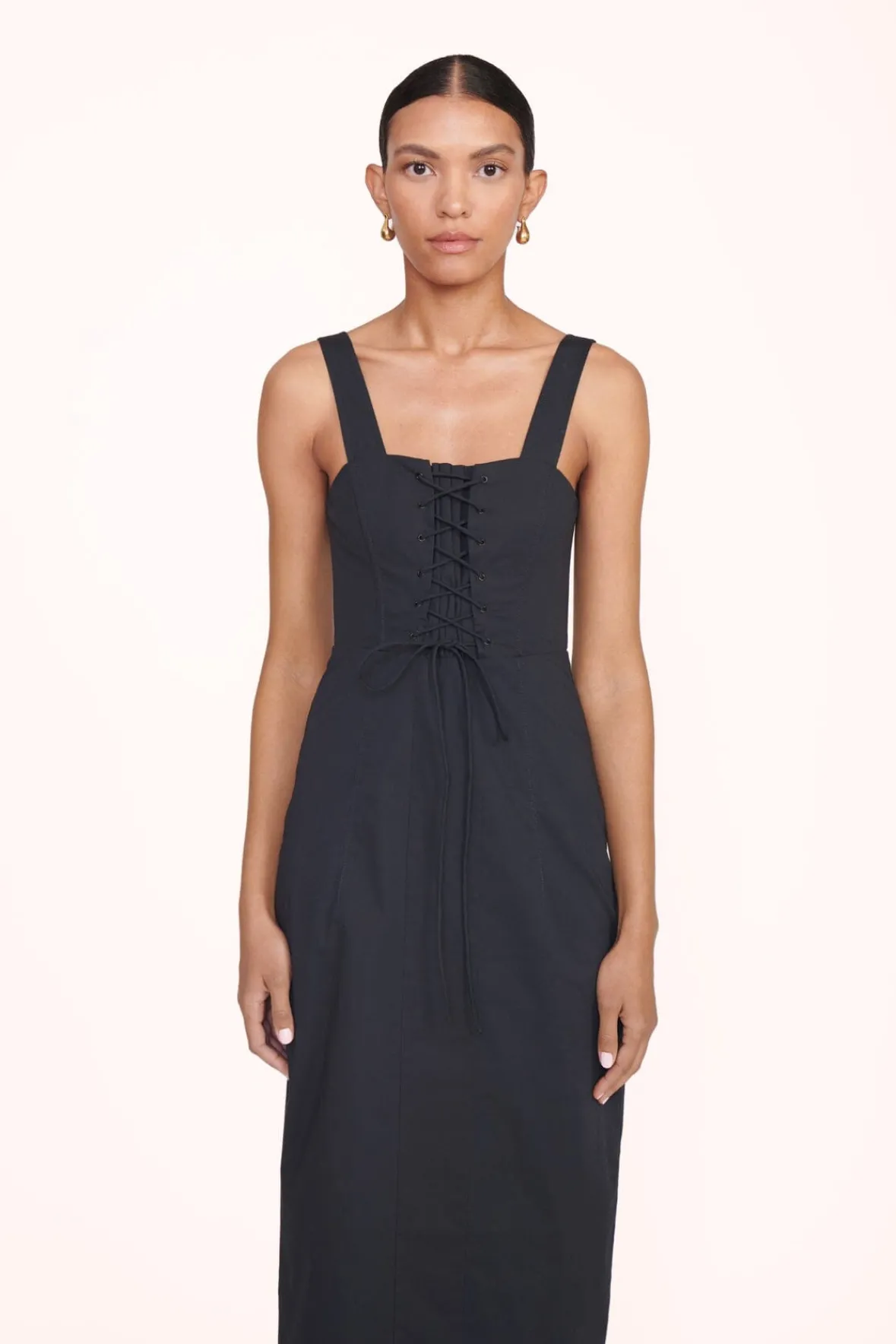 STAUD Poplin Shop<SUTTON DRESS