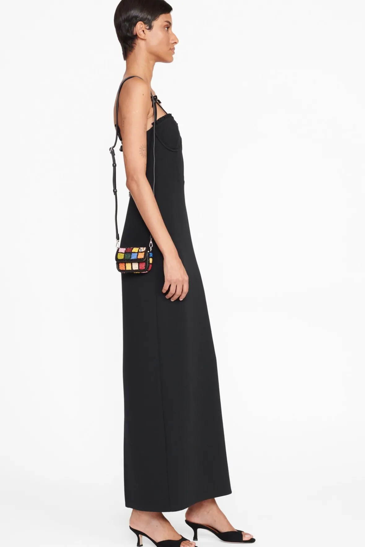 STAUD Beaded | Tommy<TINY TOMMY BEADED CROSSBODY DANCE FLOOR