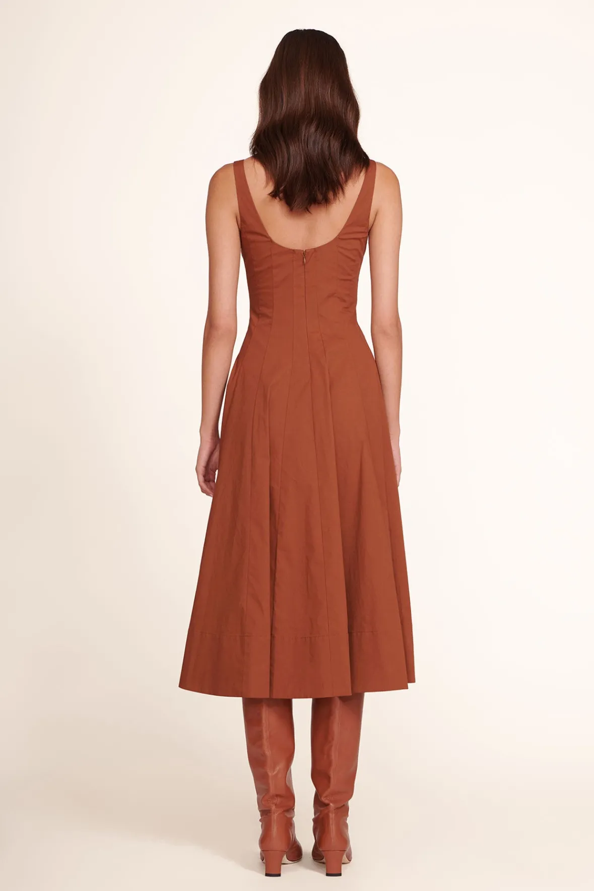 STAUD Poplin Shop | The Wells Dress<WELLS DRESS
