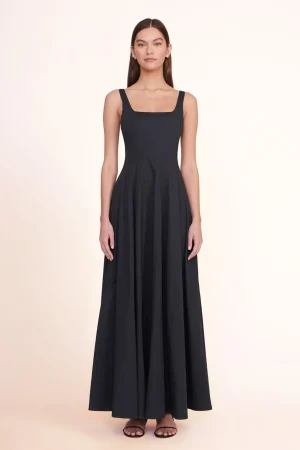 STAUD Poplin Shop | The Wells Dress<WELLS MAXI DRESS  