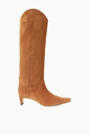 STAUD The Boot Shop | Boots<WESTERN WALLY BOOT TAN SUEDE